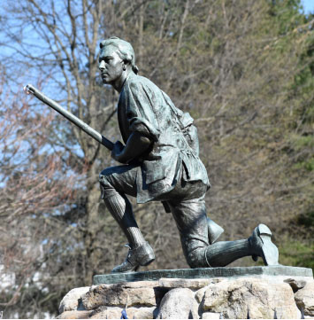 The Westport Minute Man Statue is something that symbolizes standing up against a foreign power,  but what message might this well-known statue be sending to an outsider trying to find a new home in Westport? 