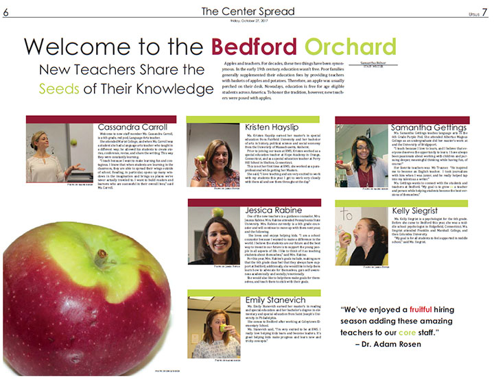 New Teachers Share the Seeds of Their Knowledge