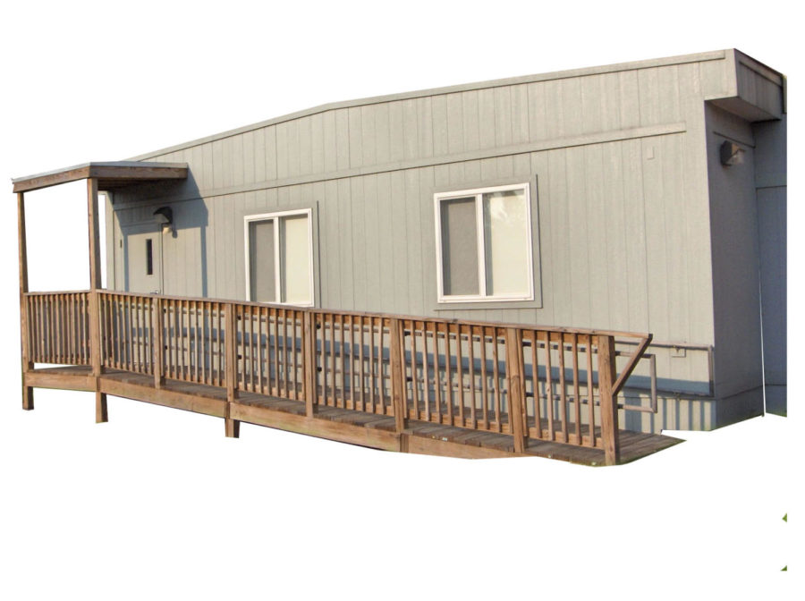 Portable classrooms are temporary solutions when schools have a demand for space.  