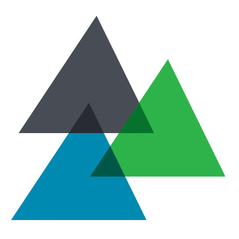 The three colored triangles of the SBAC test