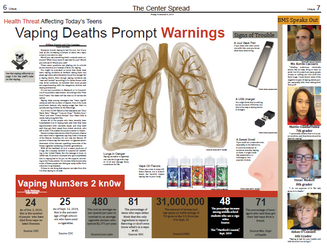 Vaping Deaths Prompt Warnings