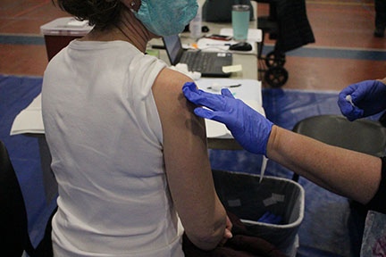 Westport Teachers Get Vaccinated
