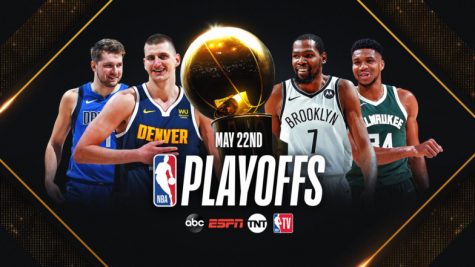 The NBA playoffs featured stars like, left from right, Luka Doncic, Nikola Jokic, Kevin Durant and  Giannis Antetokounmpo.
