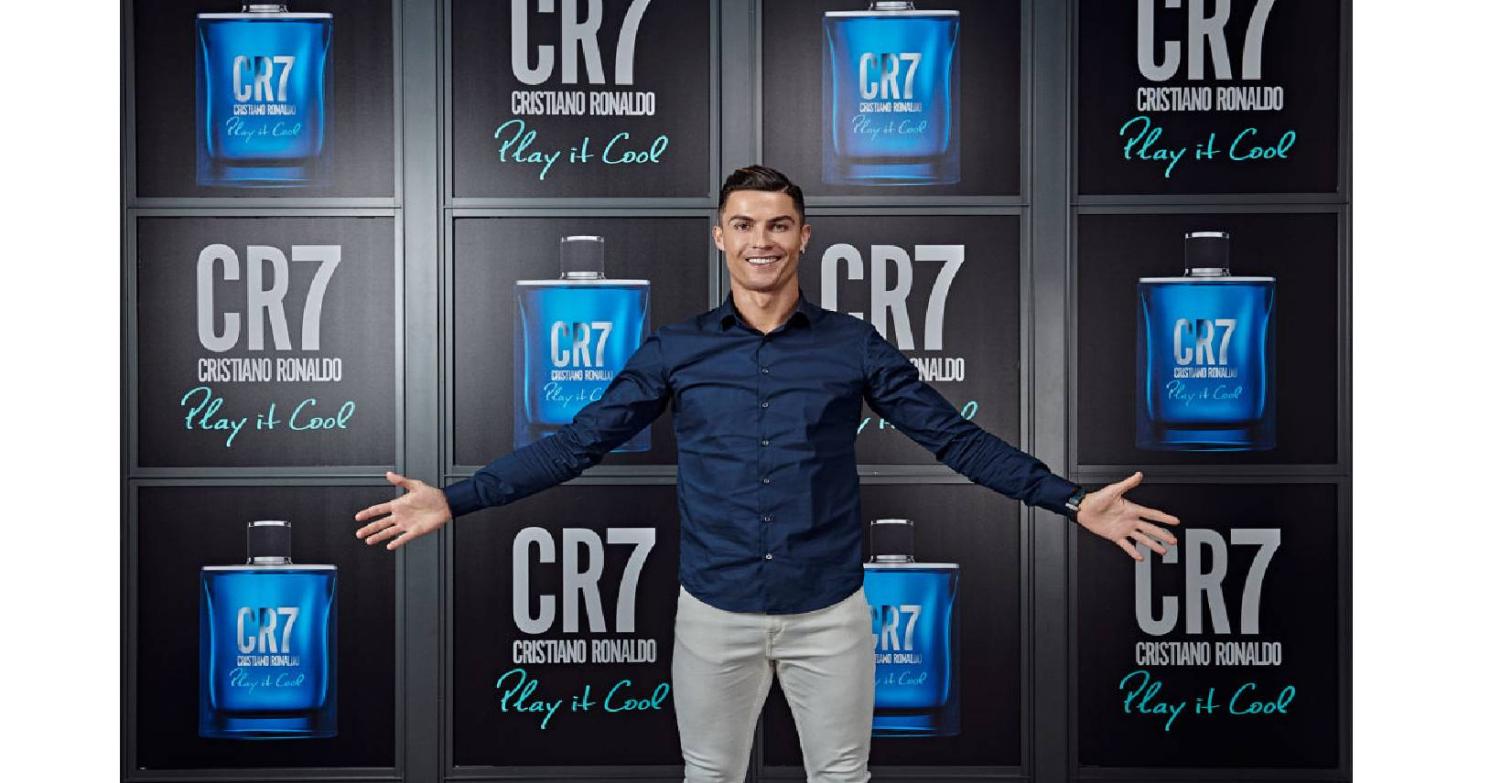 More than just a soccer player, Ronaldo is an influential spokesman for a number of products like his cologne CR7.